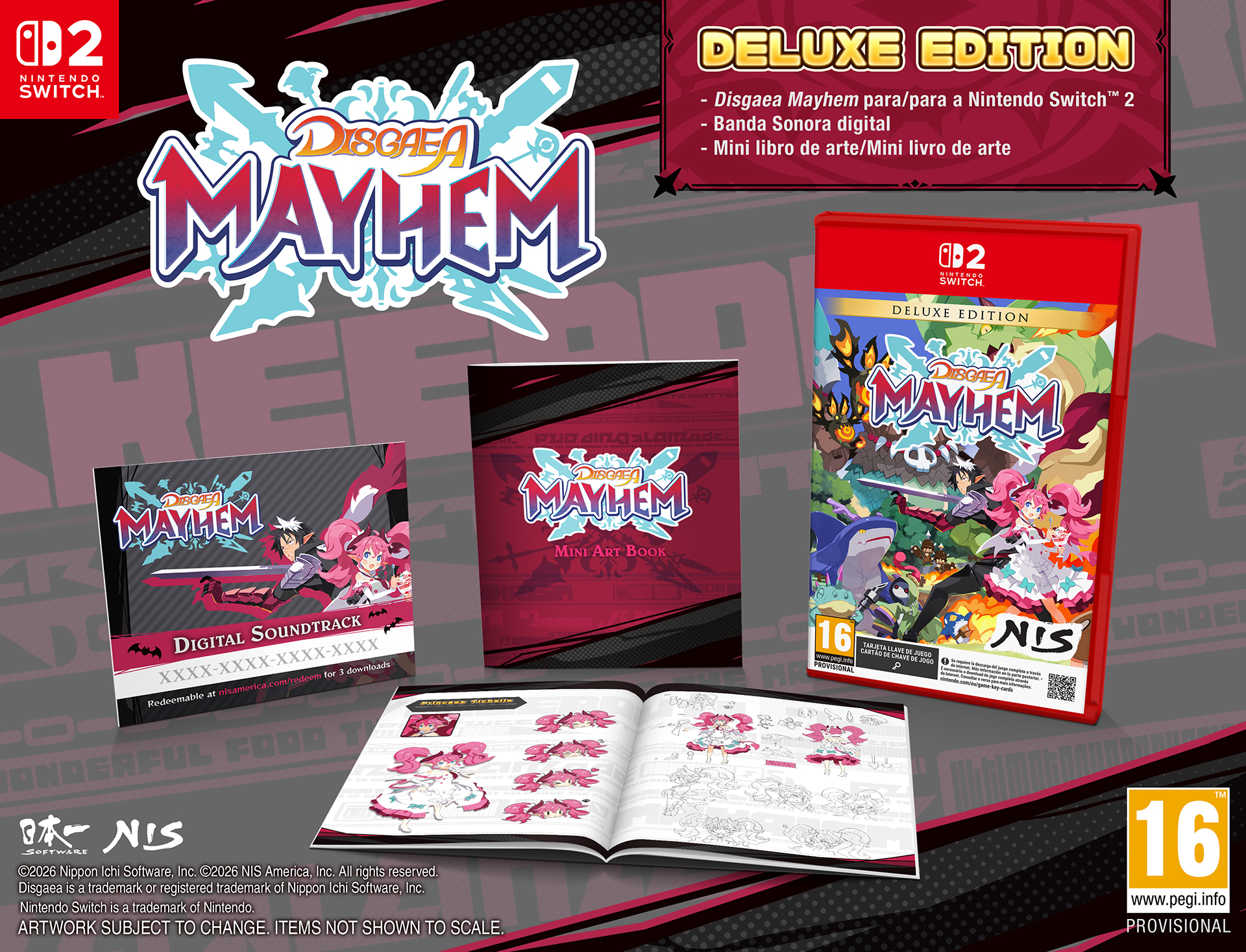 SWITCH2 DISGAEA MAYHEM - DELUXE EDITION