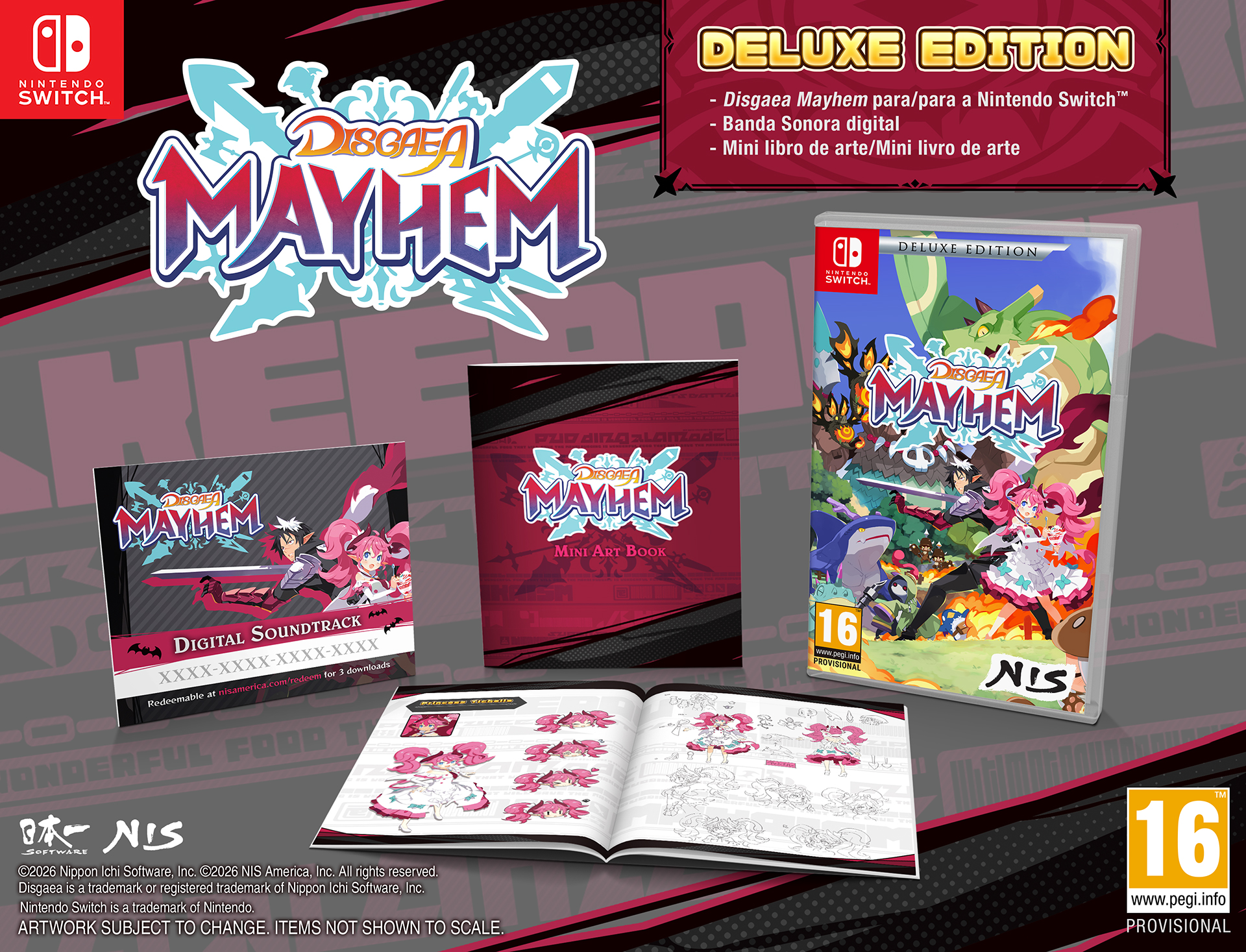 SWITCH DISGAEA MAYHEM - DELUXE EDITION