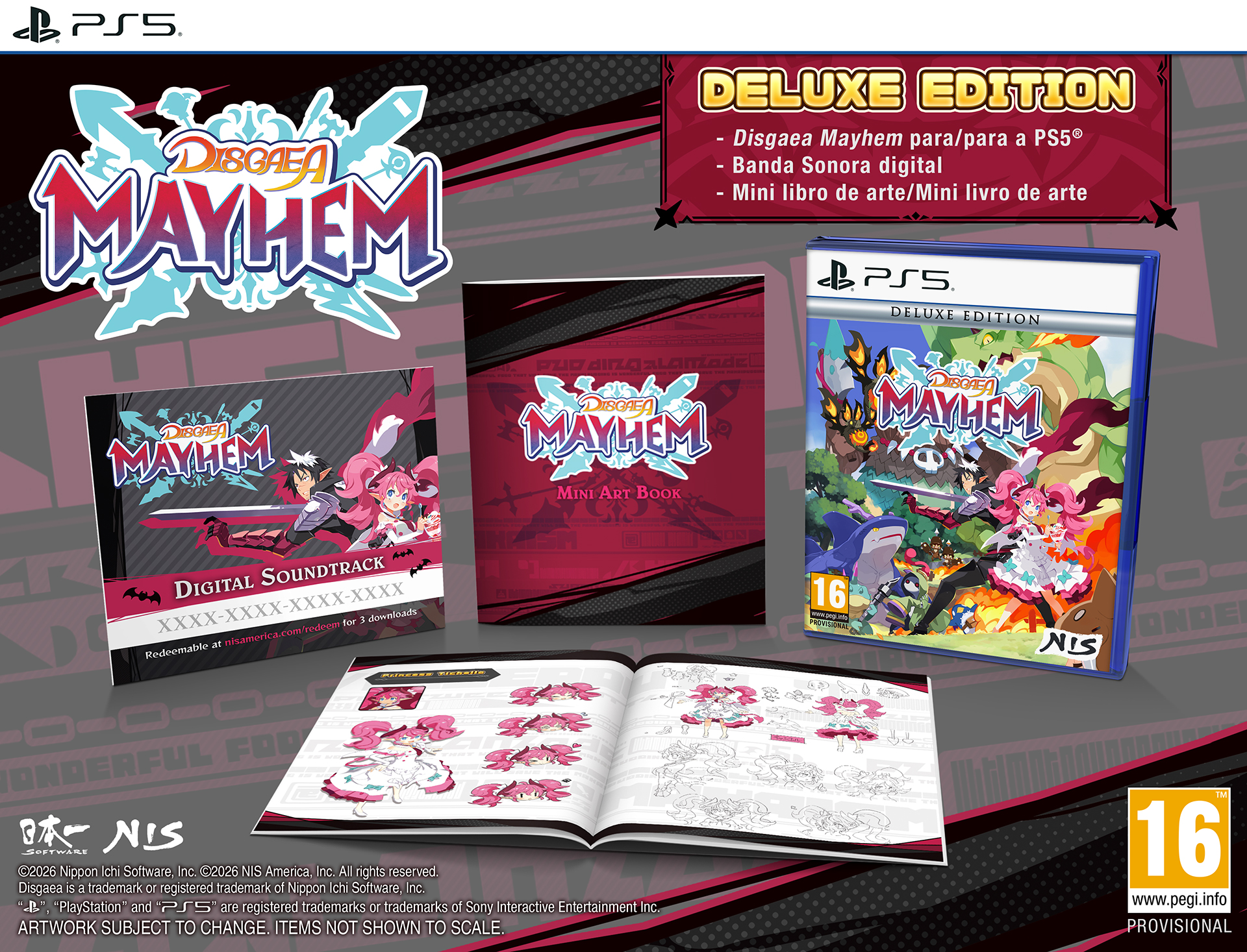 PS5 DISGAEA MAYHEM - DELUXE EDITION