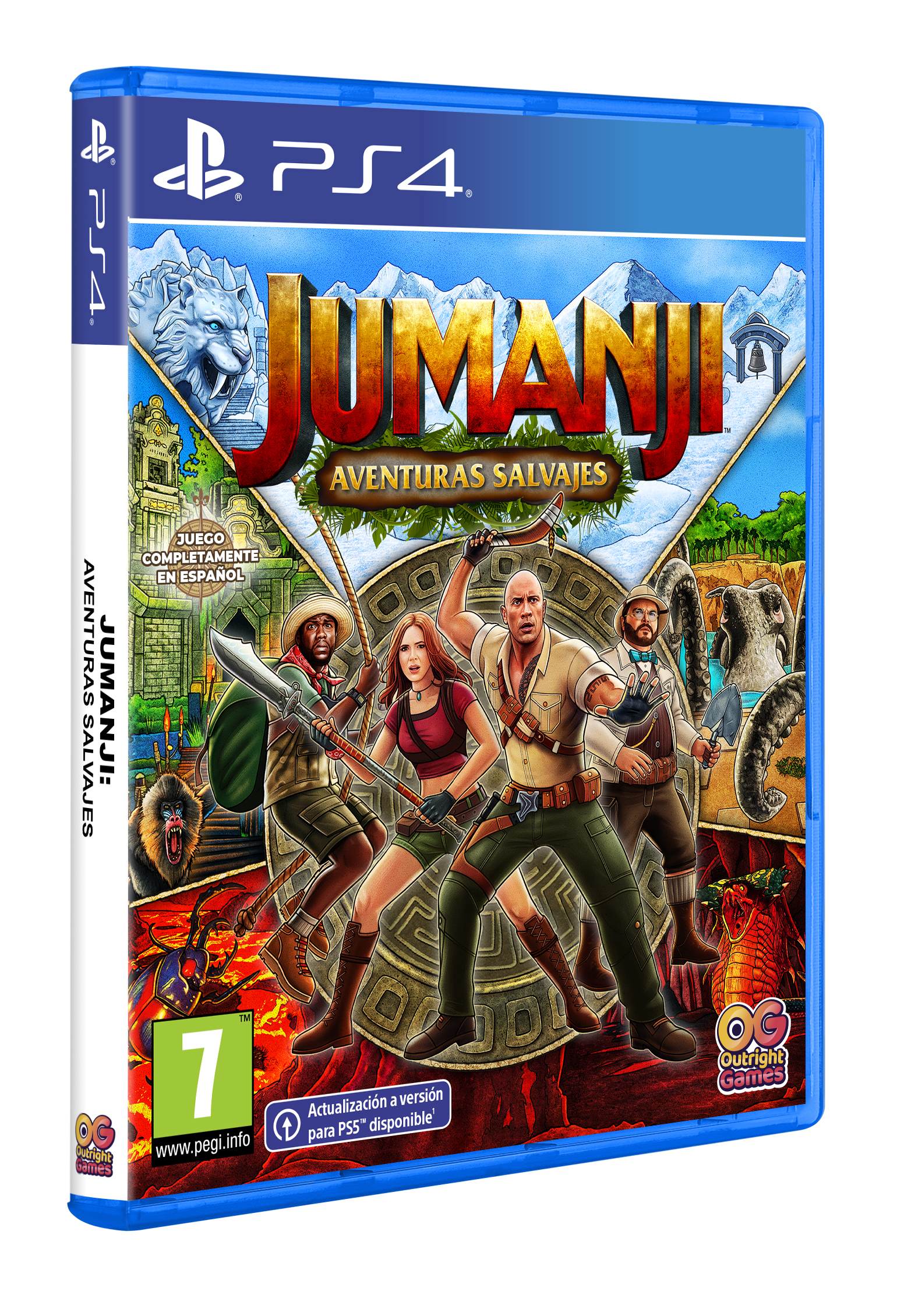PS4 JUMANJI AVENTURAS SALVAJES
