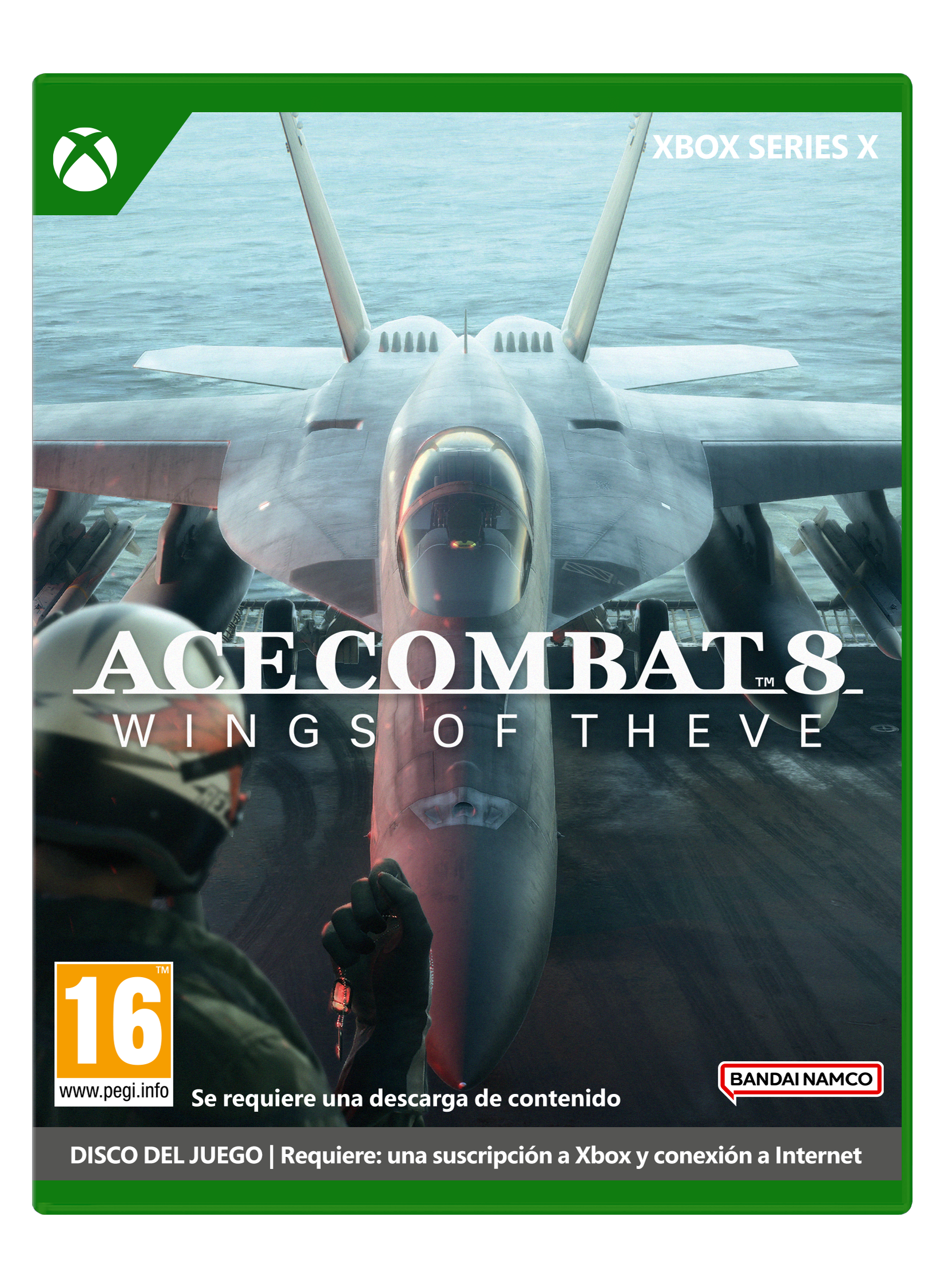 XBOXX ACE COMBAT 8: WINGS OF THEVE