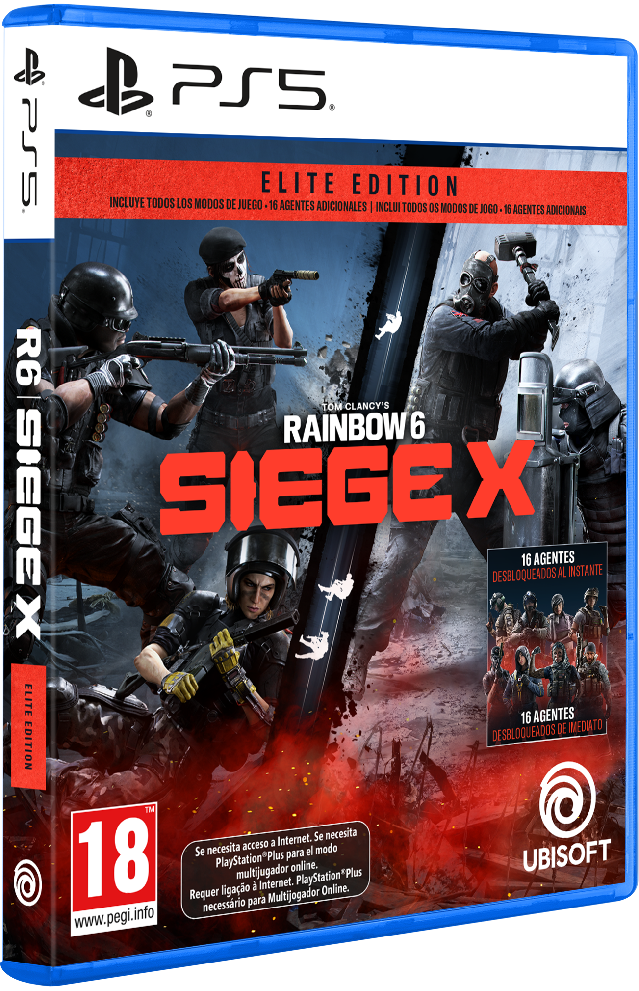 PS5 RAINBOW SIX SIEGE X - ELITE EDITION
