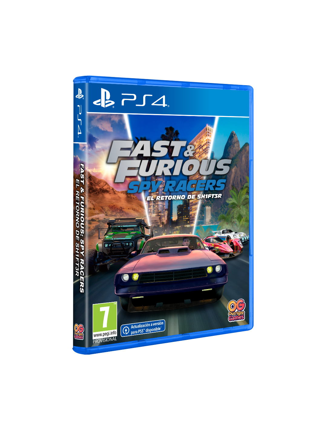 PS4 FAST & FURIOUS SPY RACERS: RISE OF SH1FT3R