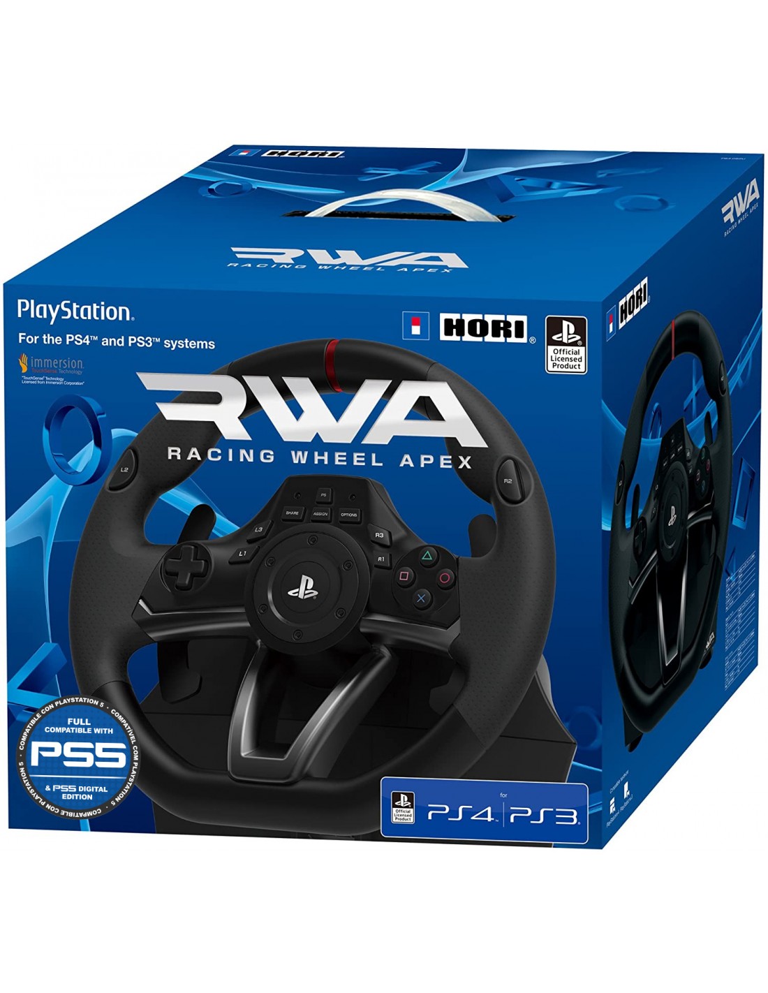 VOLANTE HORI RACING WHEEL APEX PS4-PS3