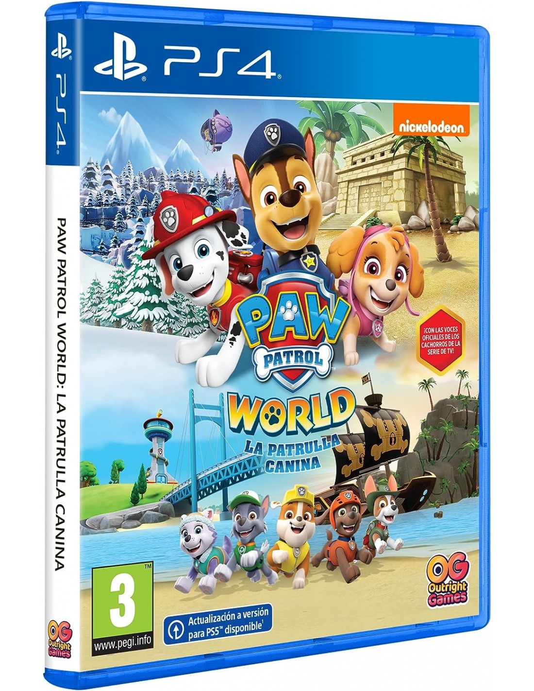 PS4 PAW PATROL WORLD