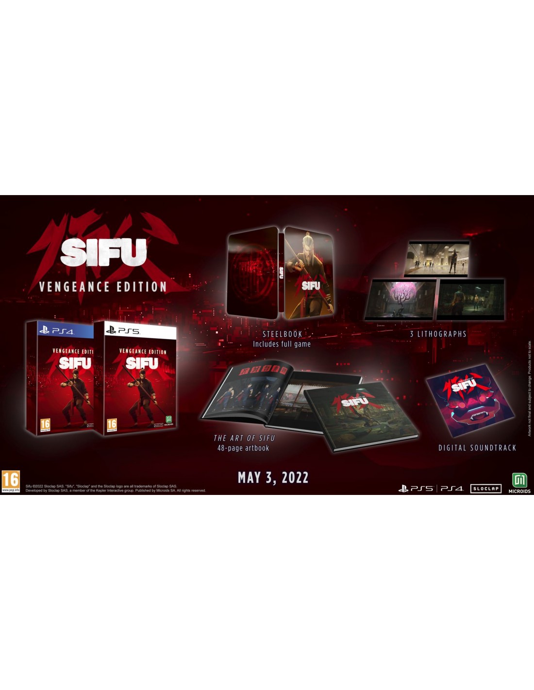 PS4 SIFU VENGEANCE EDITION