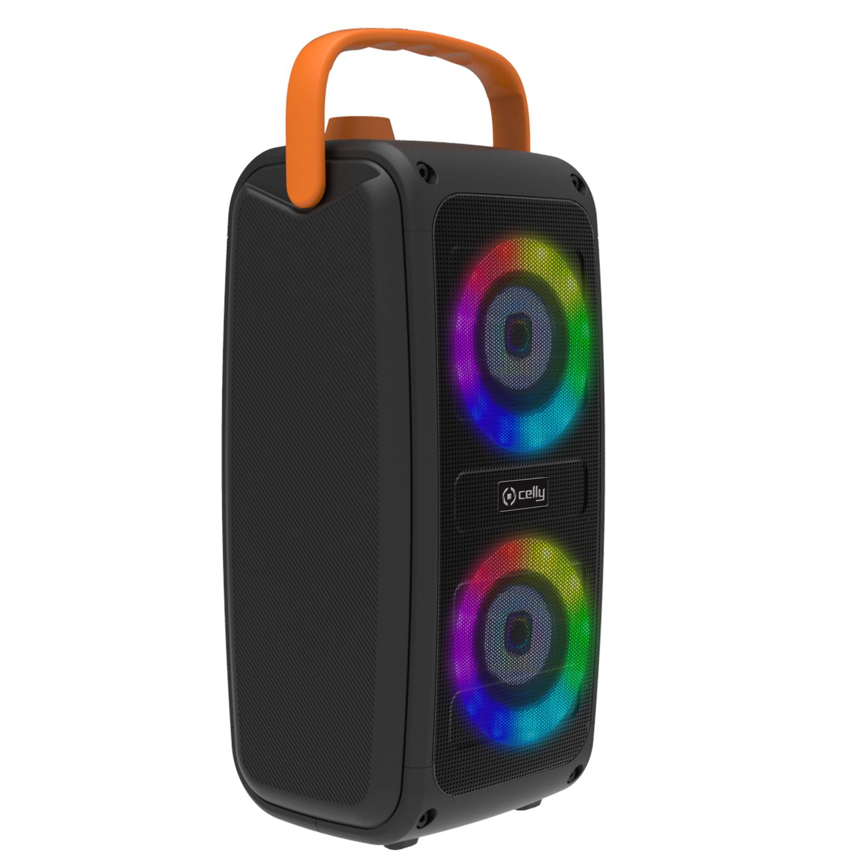 ALTAVOZ PORTATIL KIDSPARTYRGB PARA FIESTAS NEGRO 20 W