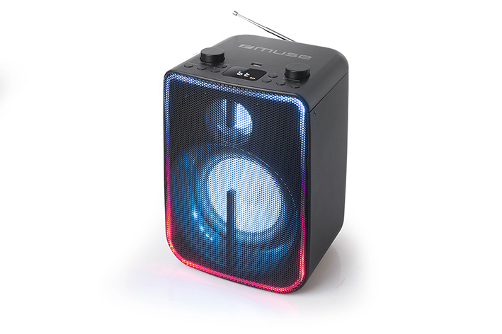 ALTAVOZ PORTATIL MUSE M-1802 DJ NEGRO 