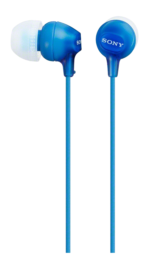 AURICULARES CON CABLE SONY MDR-EX15AP AZUL