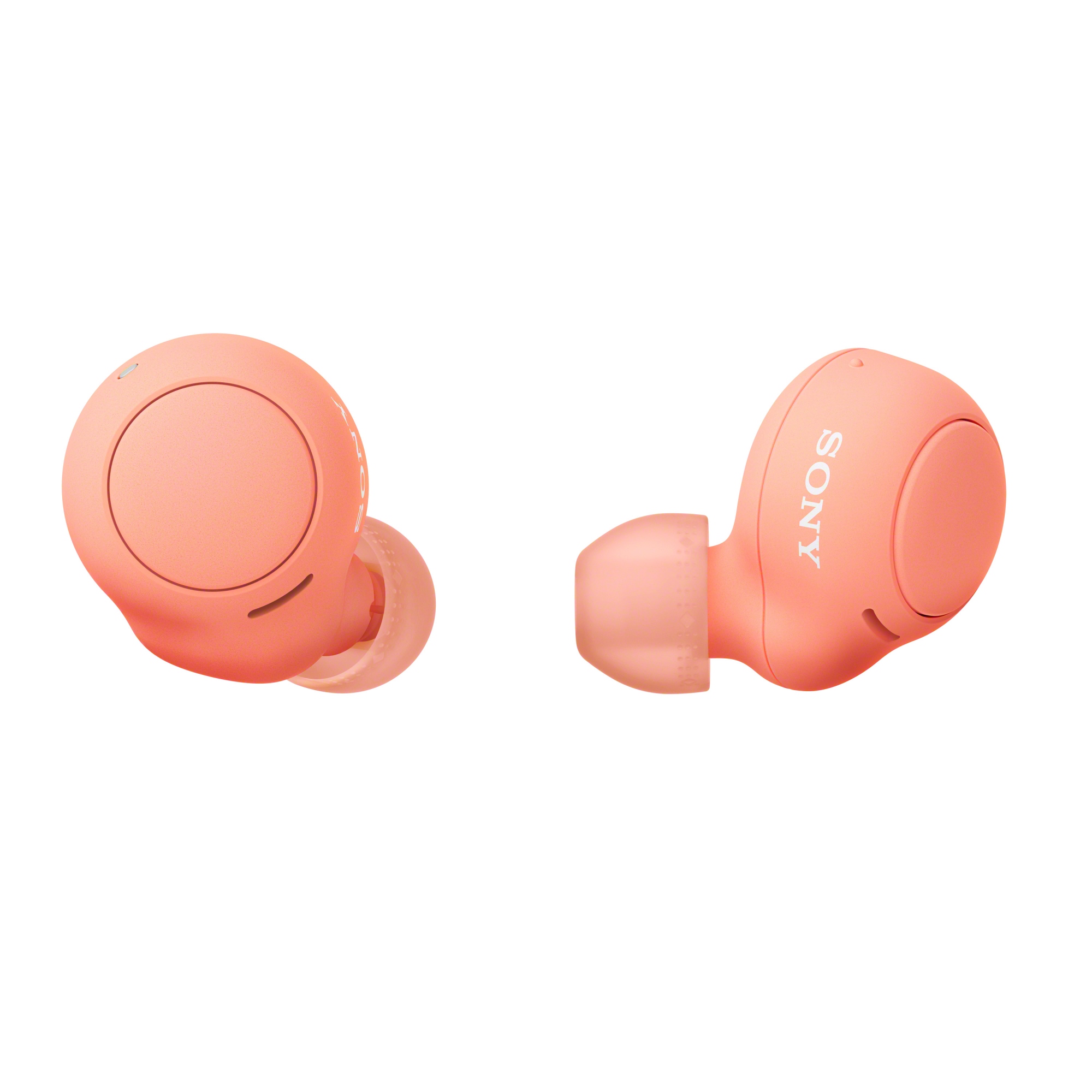 AURICULARES BLUETOOTH SONY WF-C500 CON ESTUCHE CARGA AUTONOMIA 5H NARANJAS 