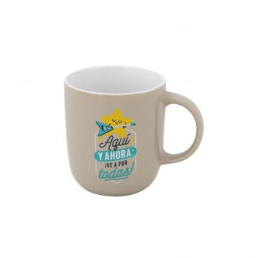 TAZA, AQUI Y AHORA: VE A POR TODAS 370 ML