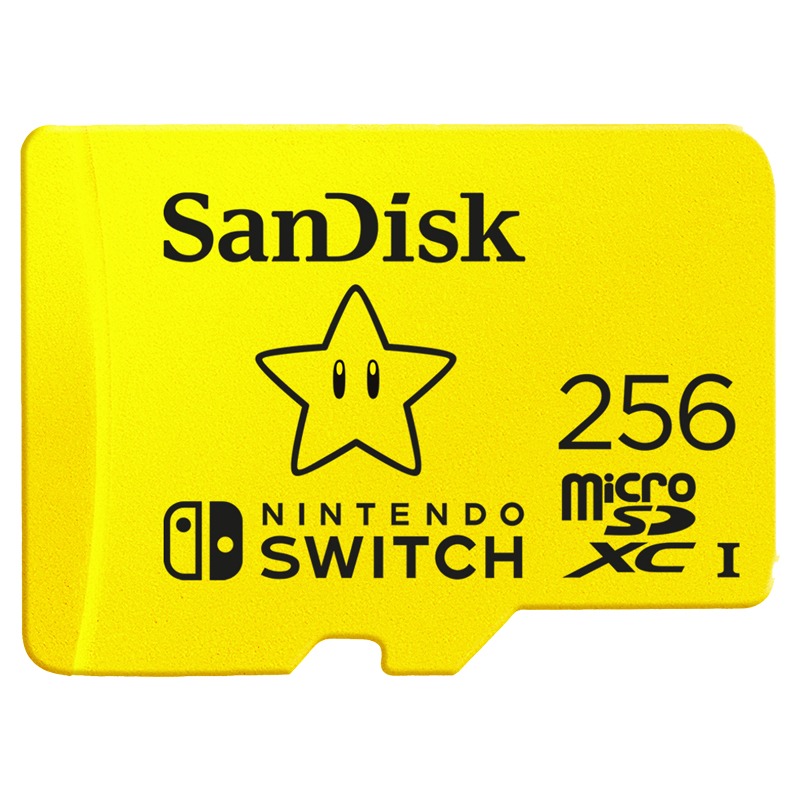 TARJETA MEMORIA FLASH SD MICROSDXC 256 GB NINTENDO
