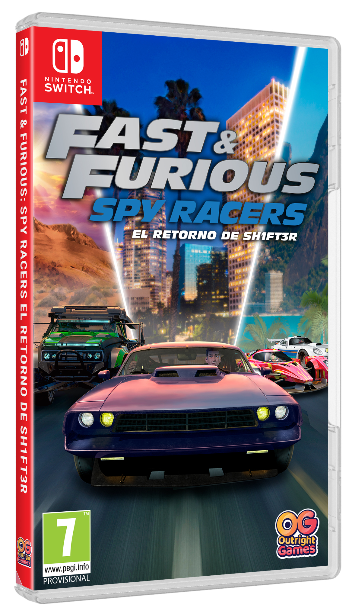 SWITCH FAST & FURIOUS SPY RACERS: RISE OF SH1FT3R