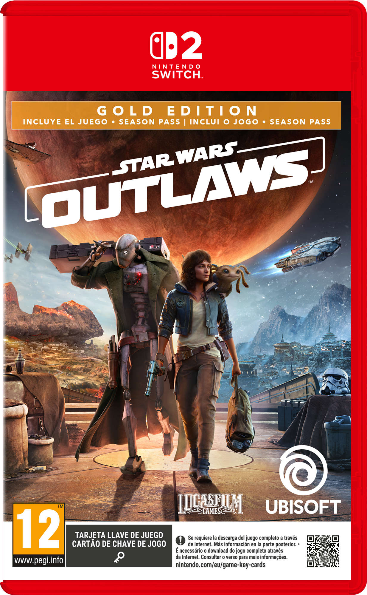 SWITCH2 STAR WARS OUTLAWS GOLD EDITION