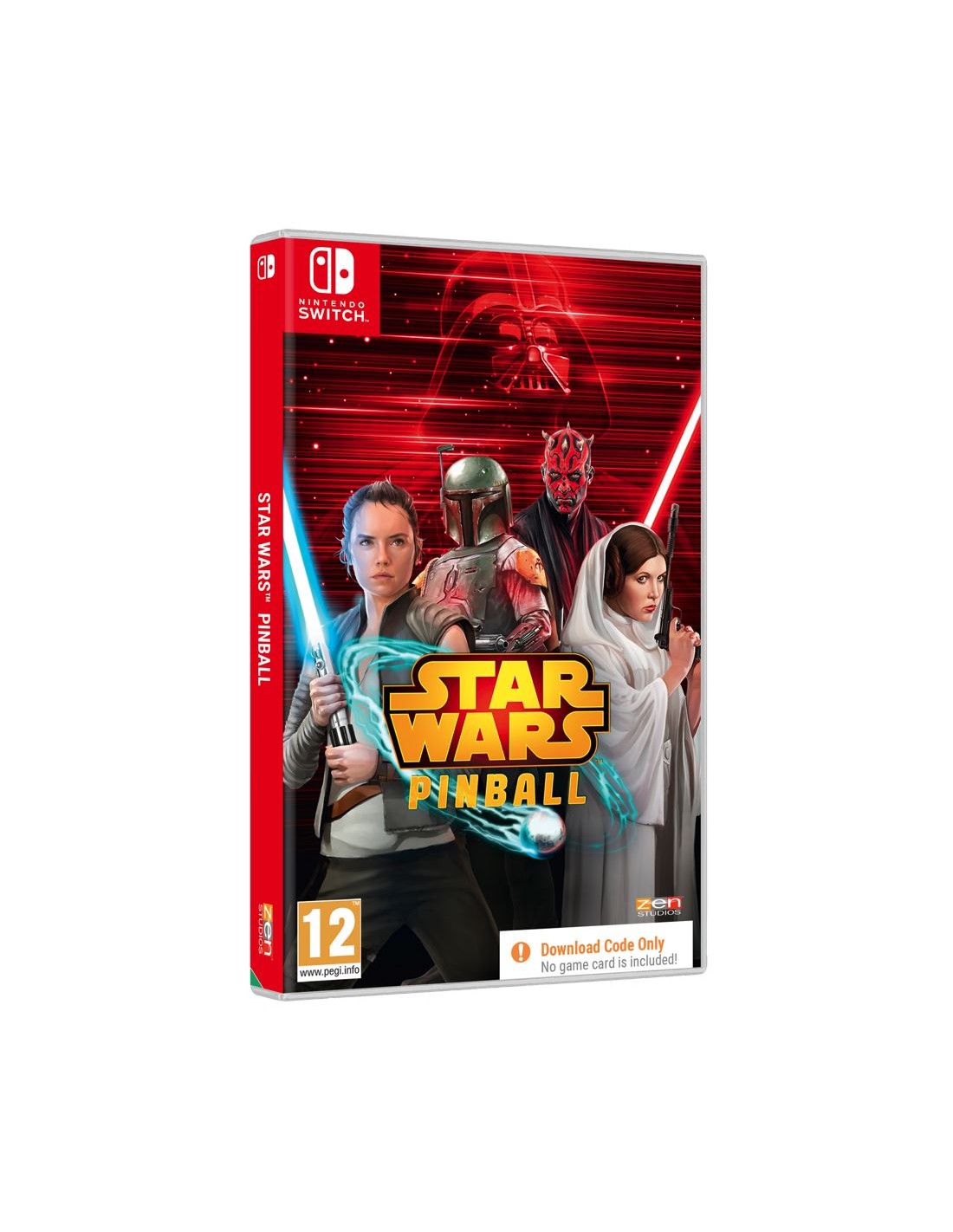 SWITCH STAR WARS PINBALL CODE IN BOX