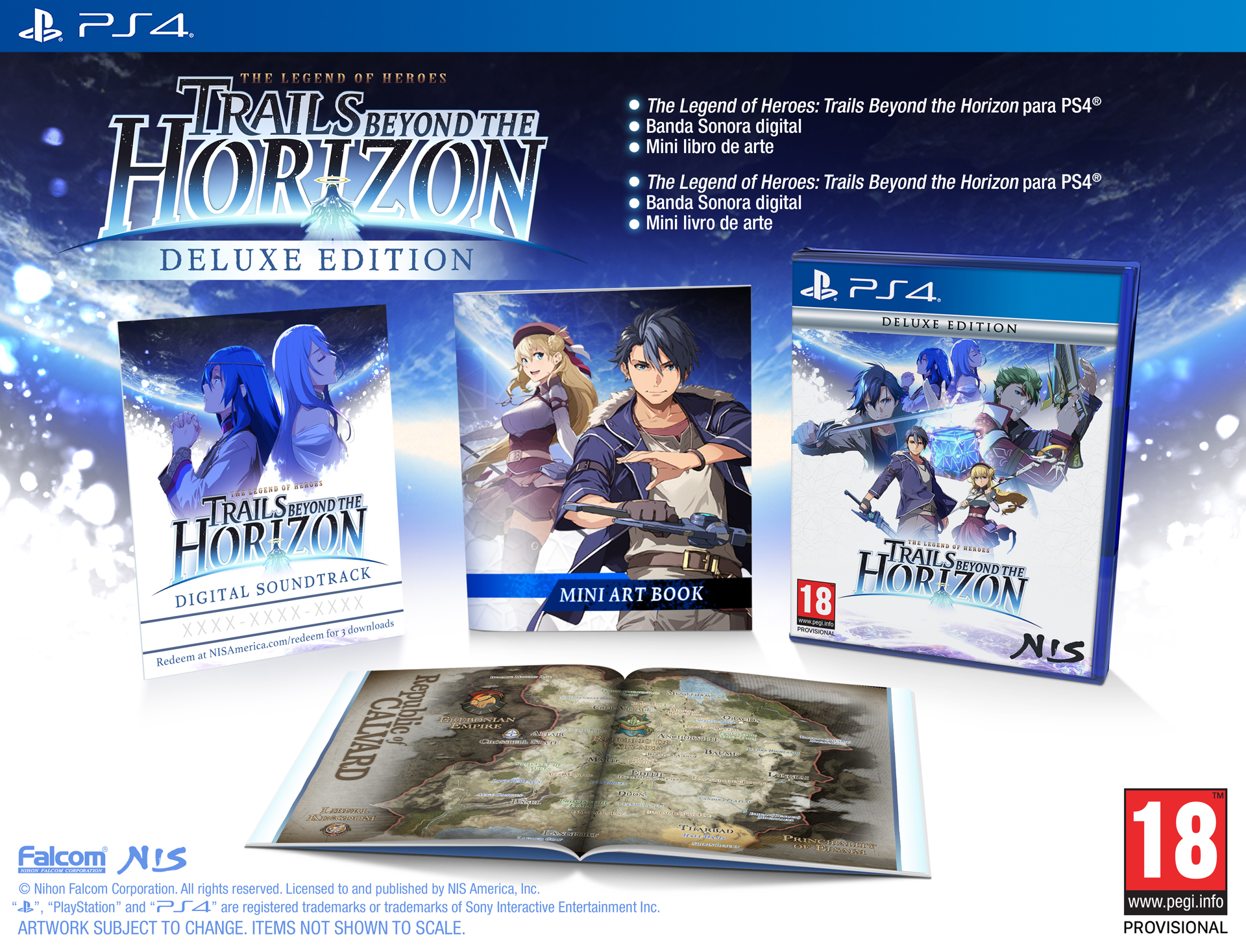 PS4 THE LEGEND OF HEROES: TRAILS BEYOND THE HOR