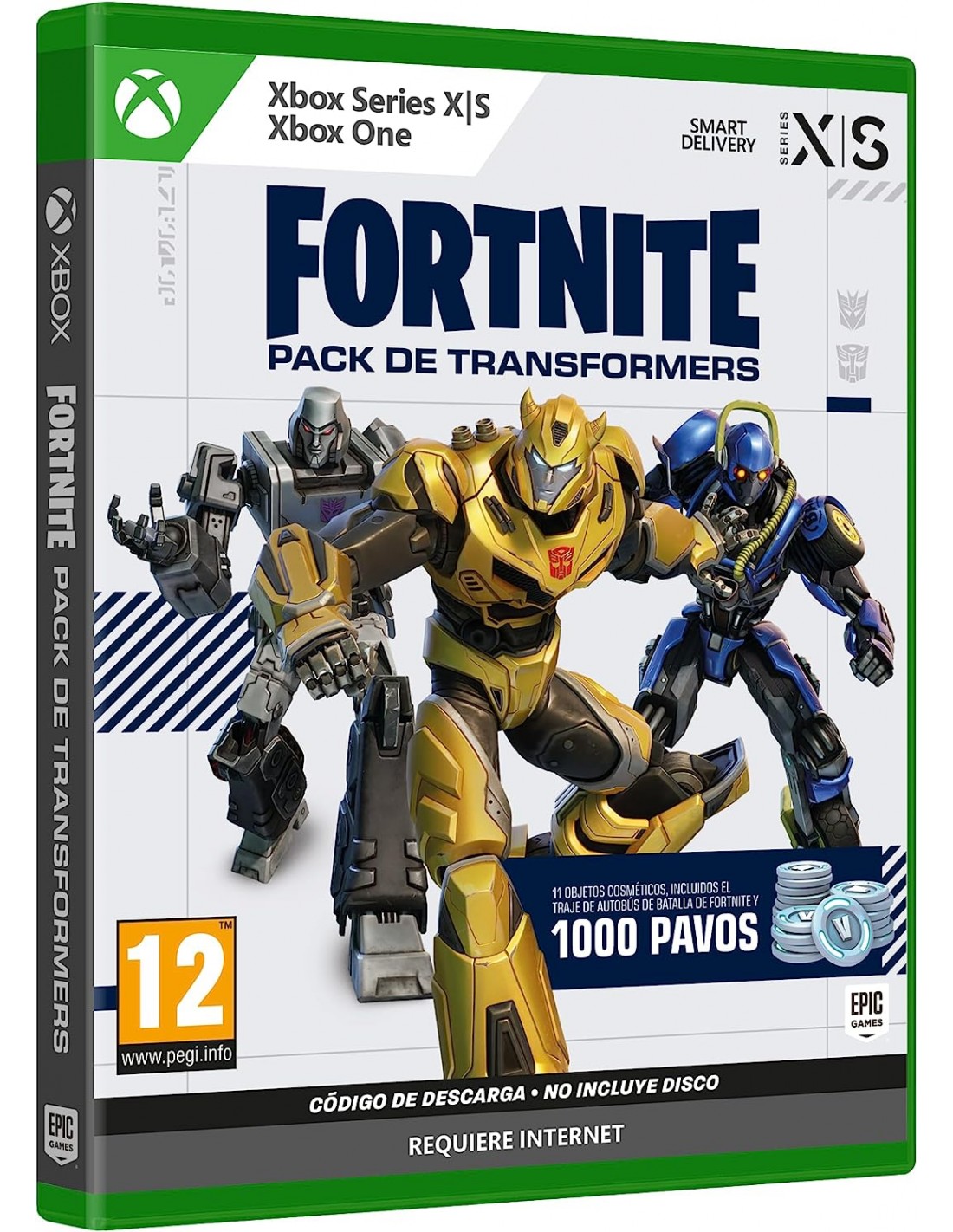 XBOXX FORTNITE PACK DE TRANSFORMERS