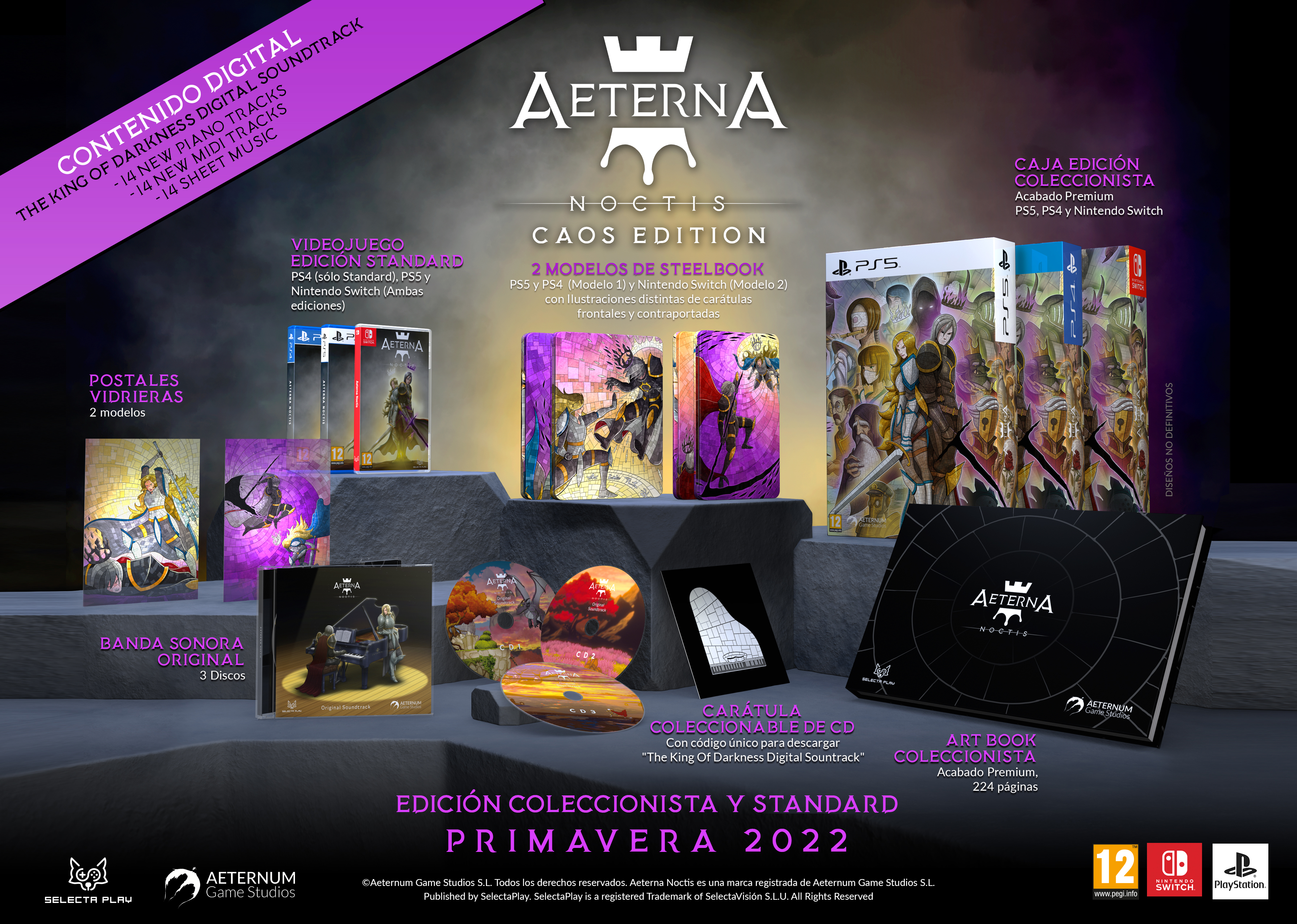 SWITCH AETERNAL NOCTIS CAOS EDITION