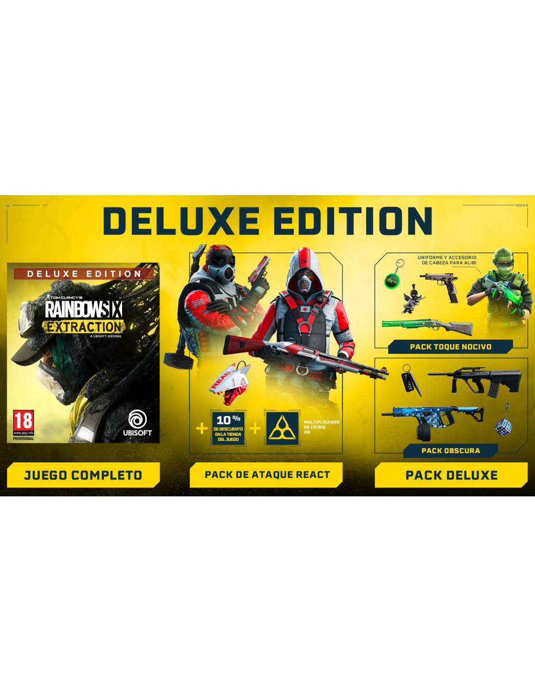 PS4 RAINBOW SIX EXTRACTION DELUXE (PROMO)