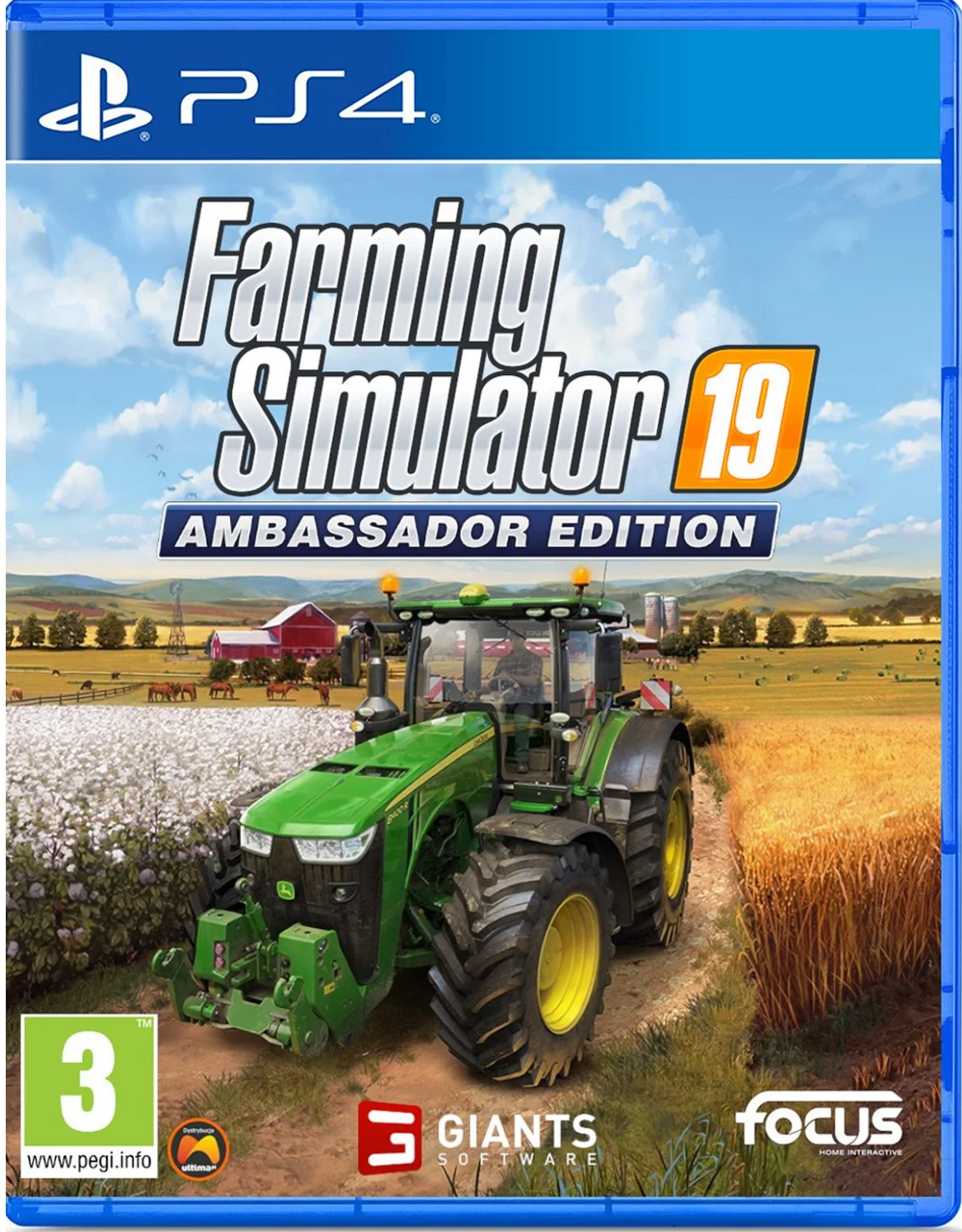 PS4 FARMING SIMULATOR 19 AMBASSADOR EDITION