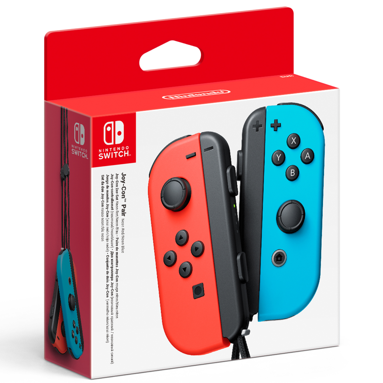MANDOS JOYCON (SET IZQUIER-DCHA) AZUL/ROJO SWITCH