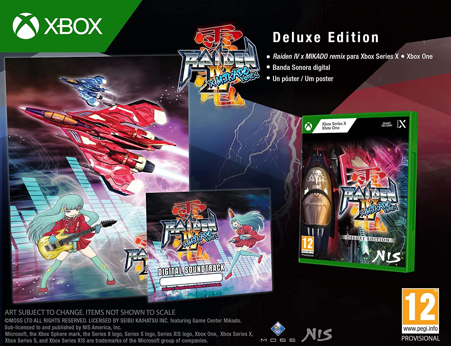 XBOXX RAIDEN IV X MIKADO REMIX DELUXE EDITION