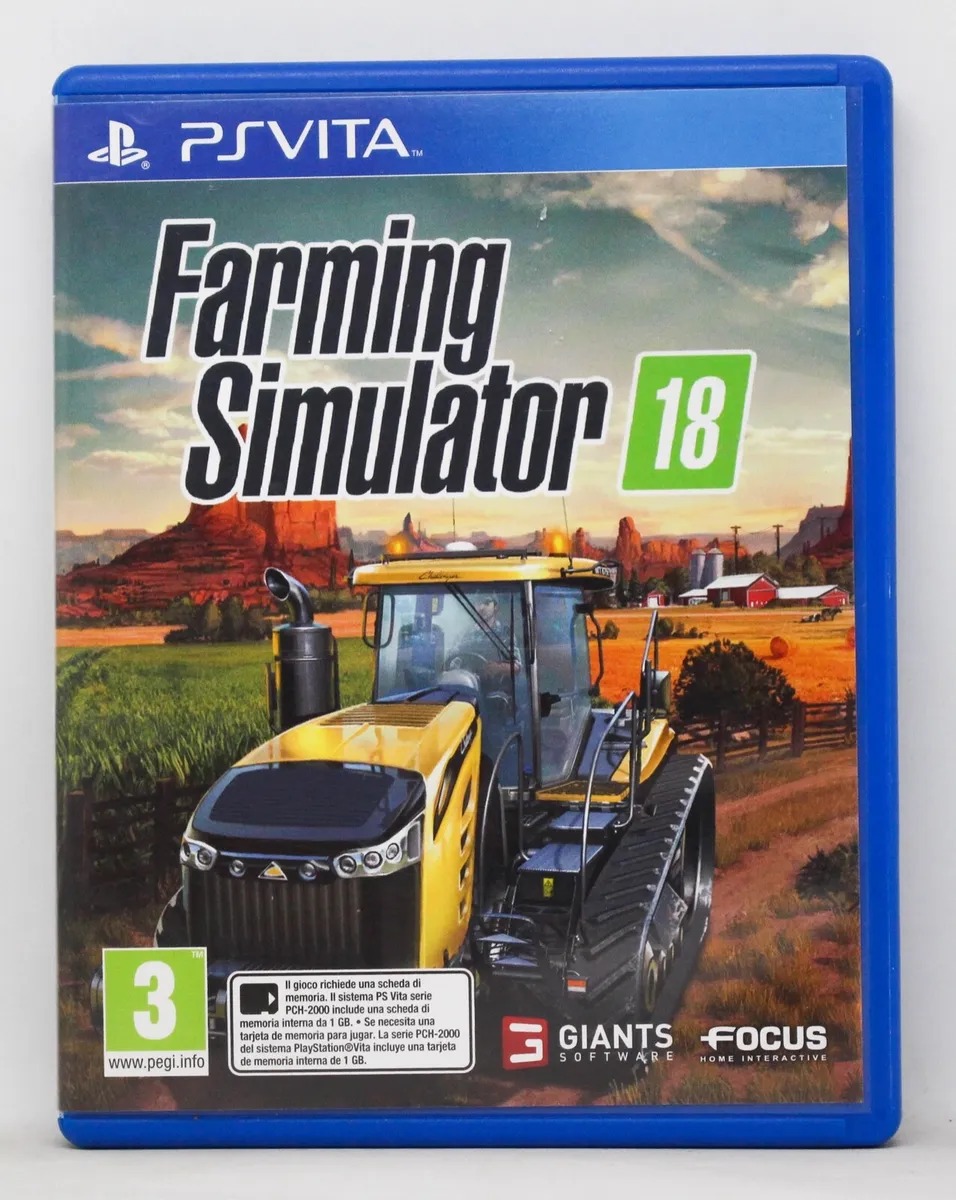 PSVITA FARMING SIMULATOR 18
