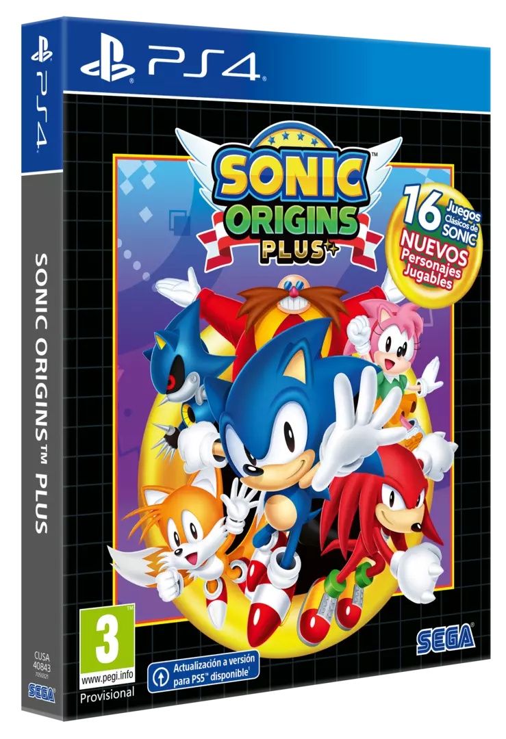 PS4 SONIC ORIGINS PLUS