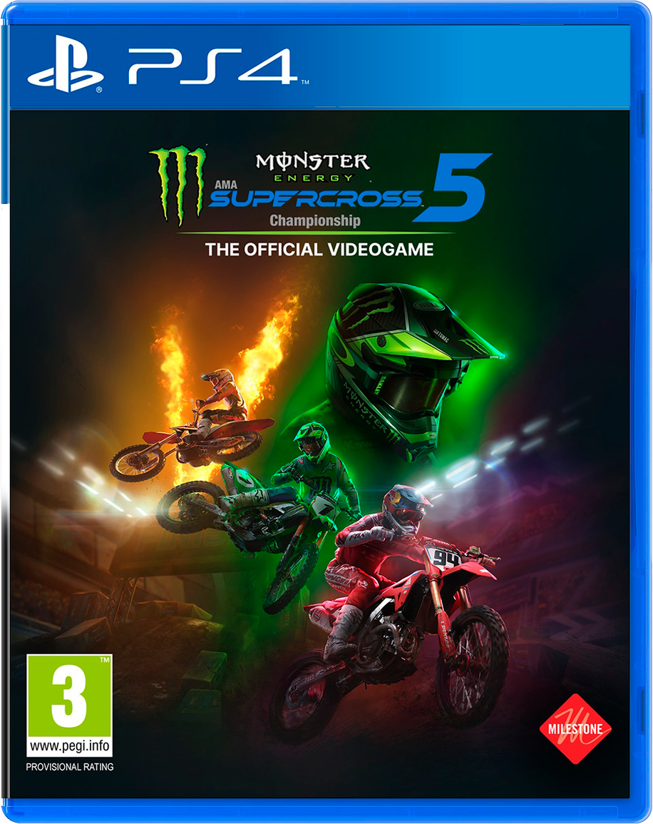 PS4 MONSTER ENERGY SUPERCROSS 5 THE OFFICIAL VIDEO