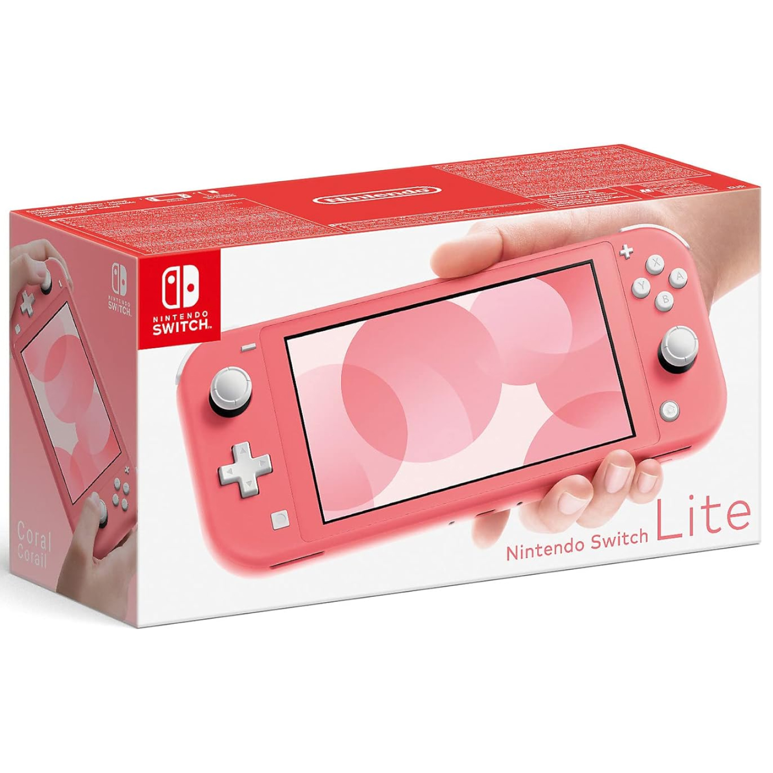 CONSOLA NINTENDO SWITCH LITE PORTATIL CORAL