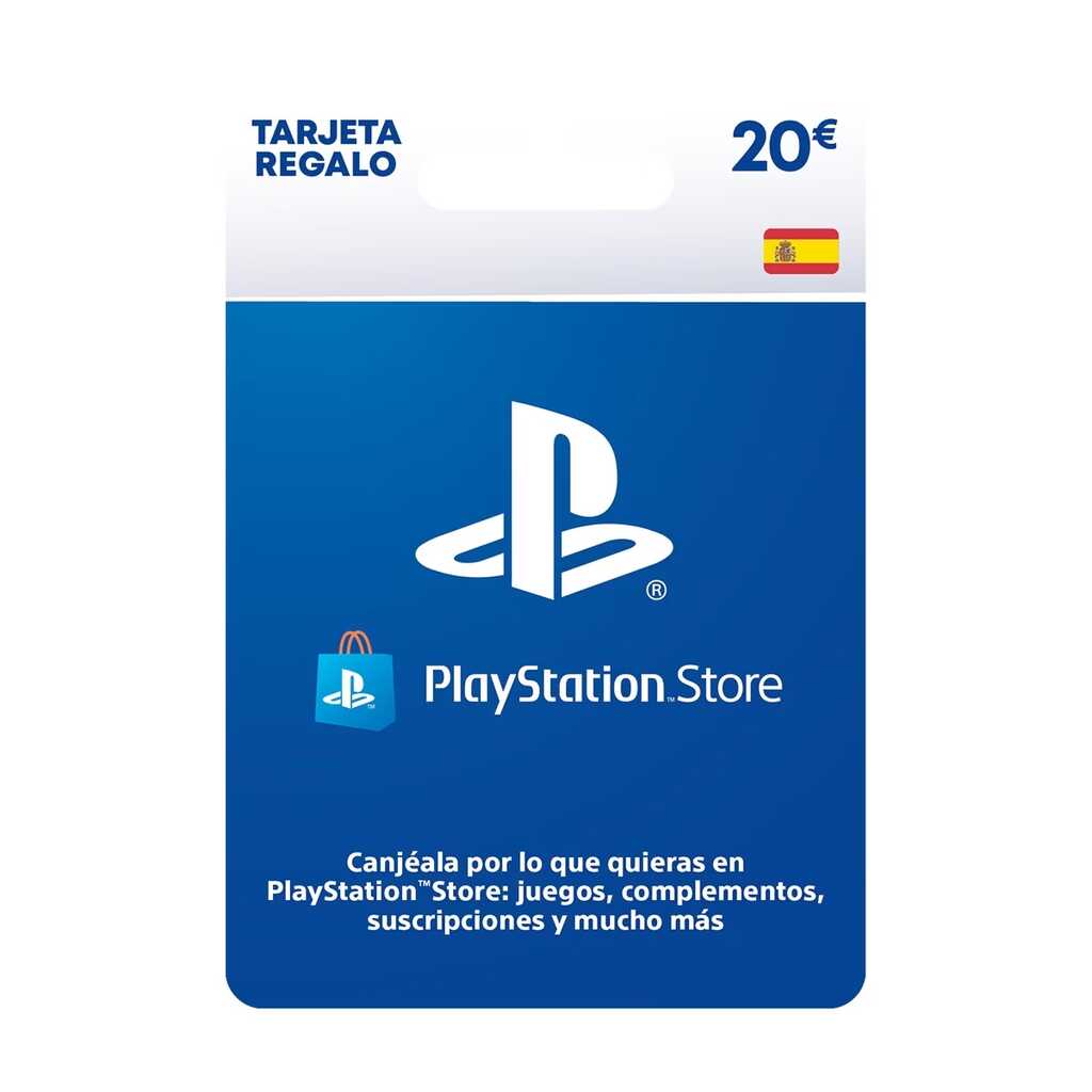 TARJETA PREPAGO 20 ¤ PLAYSTATION NETWORK.