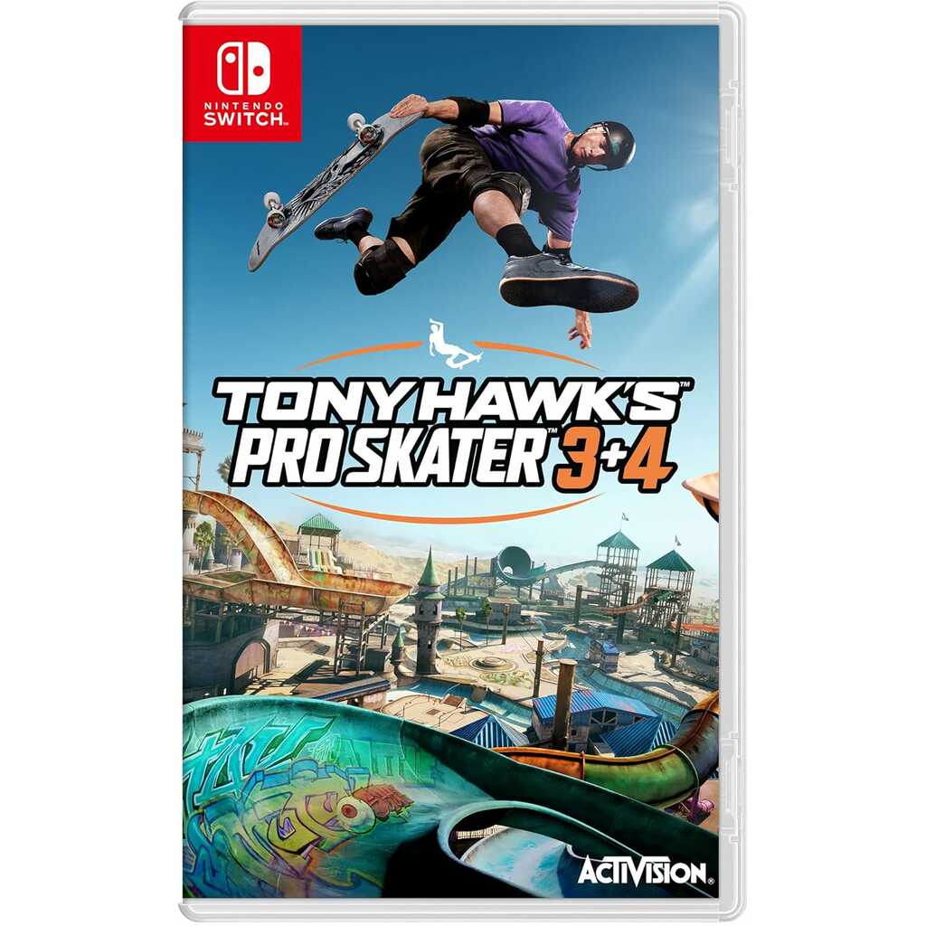 SWITCH TONY HAWKS PRO SKATER 3+4
