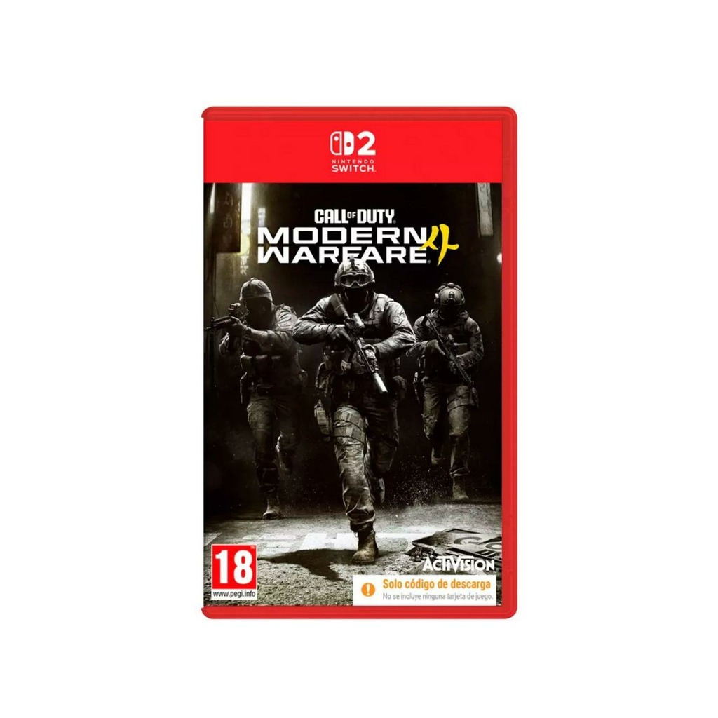 SWITCH2 CALL OF DUTY MODERN WARFARE 4 (CODIGO)