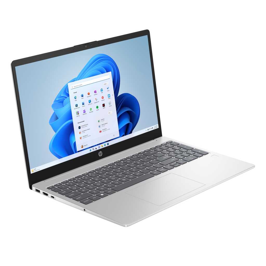 PORTATIL 15,6" HP LAPTOP 15S SILVER FULL HD AMD RY