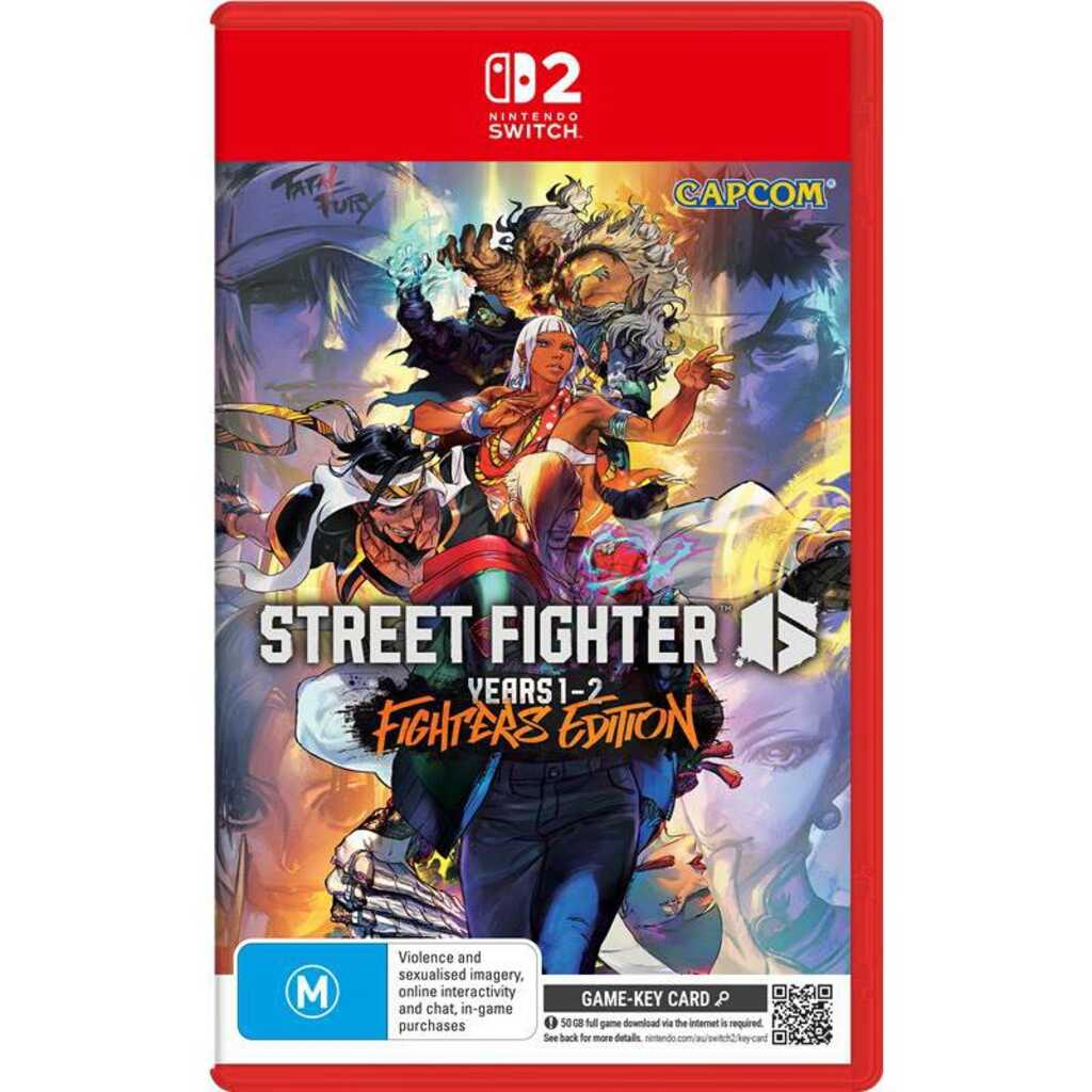SWITCH2 STREET FIGHTER 6: YEAR 1-2 FIGHTERS EDITIO