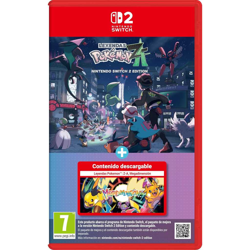 SWITCH2 LEYENDAS POKEMON Z-A + MEGA DIMENSION