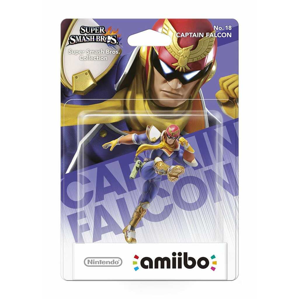 FIGURA AMIIBO SMASH CAPITAN FALCON