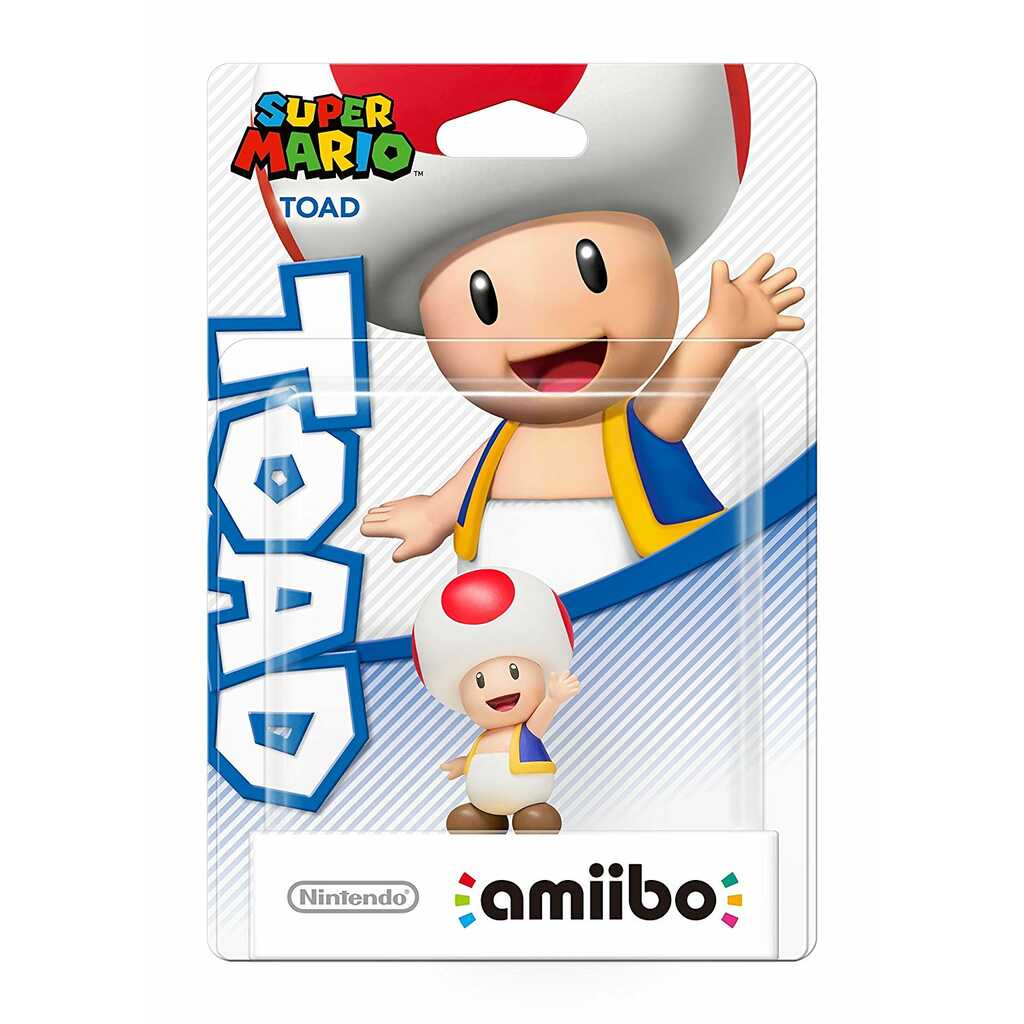 FIGURA AMIIBO TOAD (COLECCION SUPER MARIO)