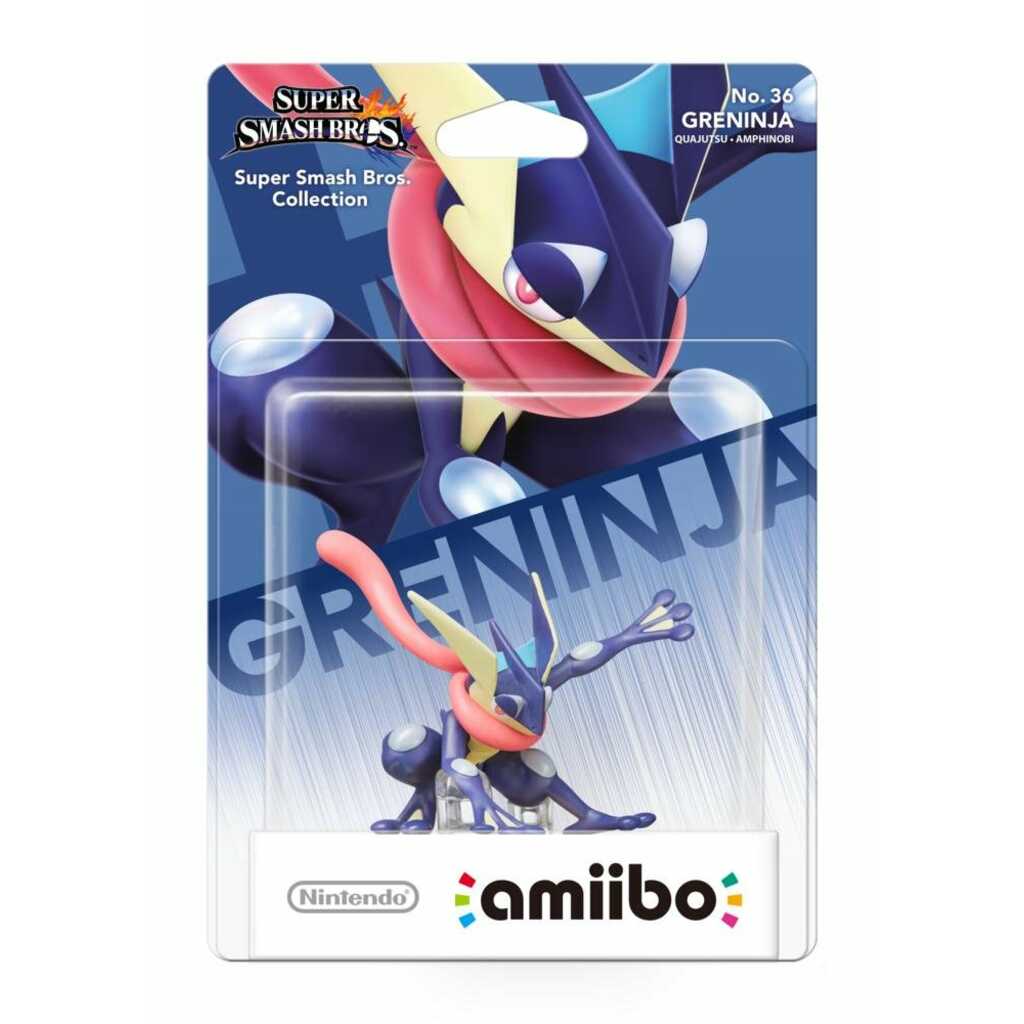 FIGURA AMIIBO SMASH GRENINJA