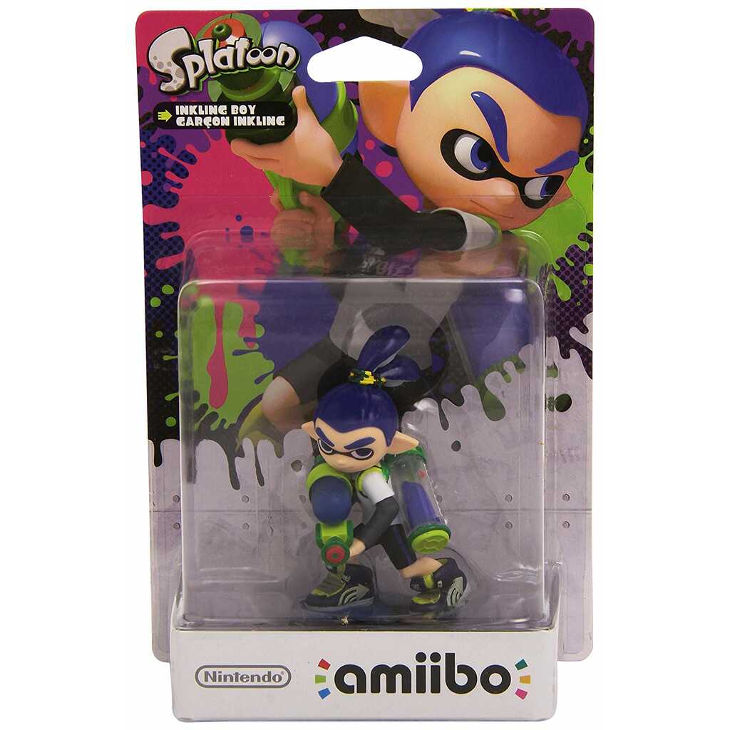 FIGURA AMIIBO SPLATOON BOY
