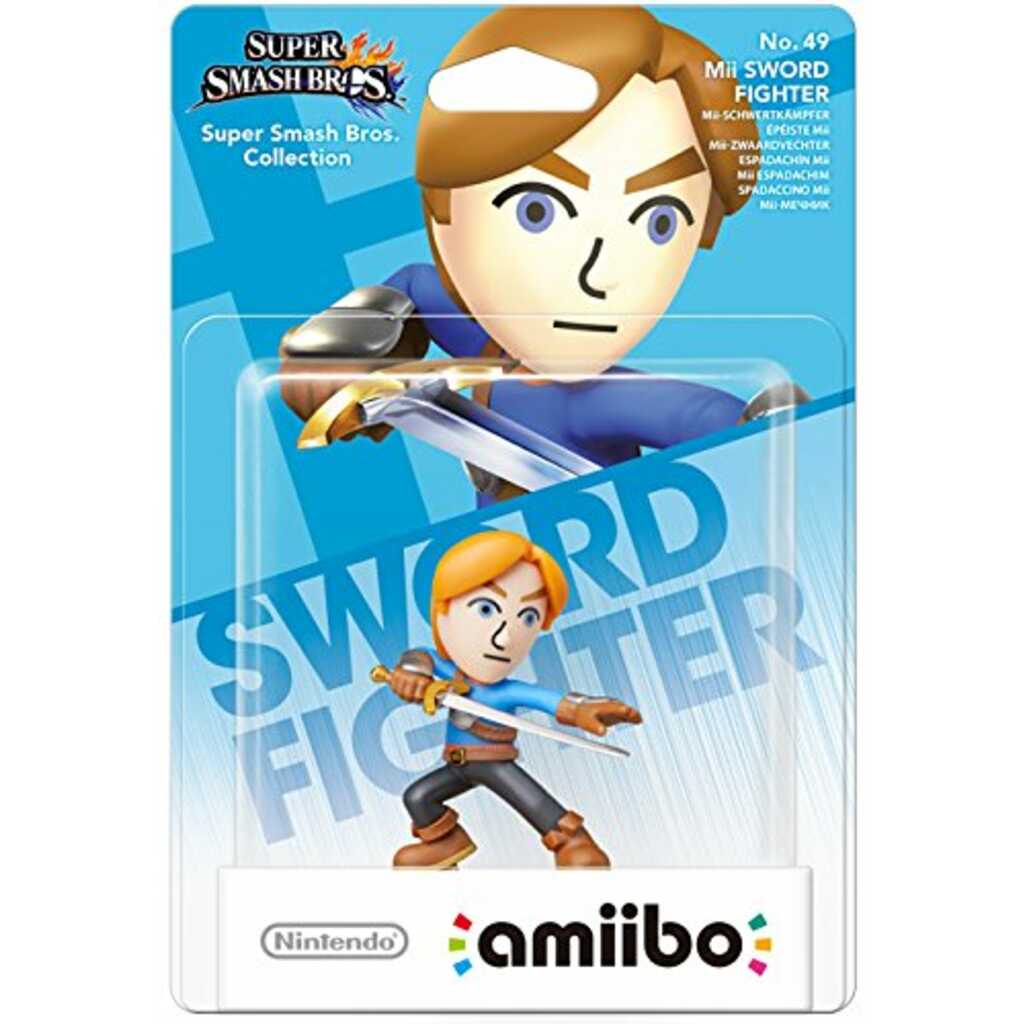 FIGURA AMIIBO SMASH MII SWORD FIGHTER