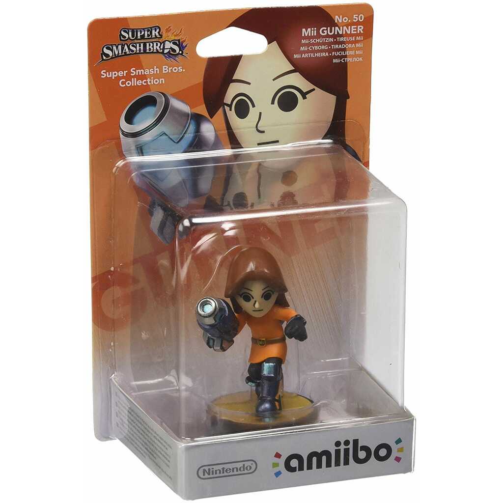 FIGURA AMIIBO SMASH MII GUNNER