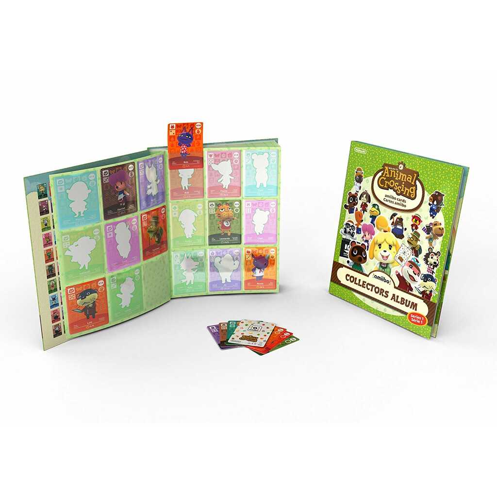 PACK 3 TARJETAS AMIIBO ANIMAL CROSSING + ALBUM