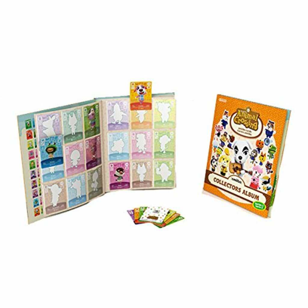 PACK 3 TARJETAS AMIIBO ANIMAL CROSSING + ALBUM 2