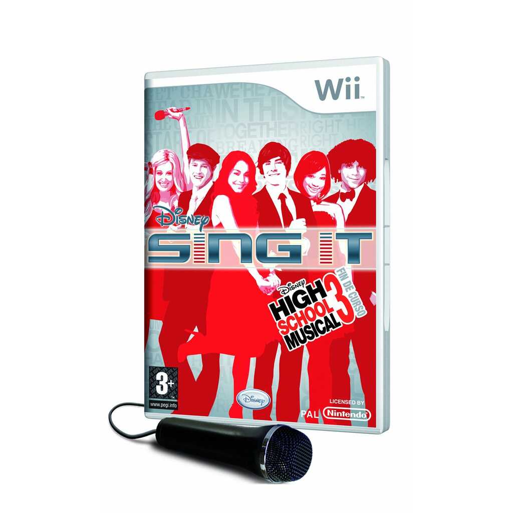WII SING IT HIGH SCHOOL MUSICAL 3 + MICRO