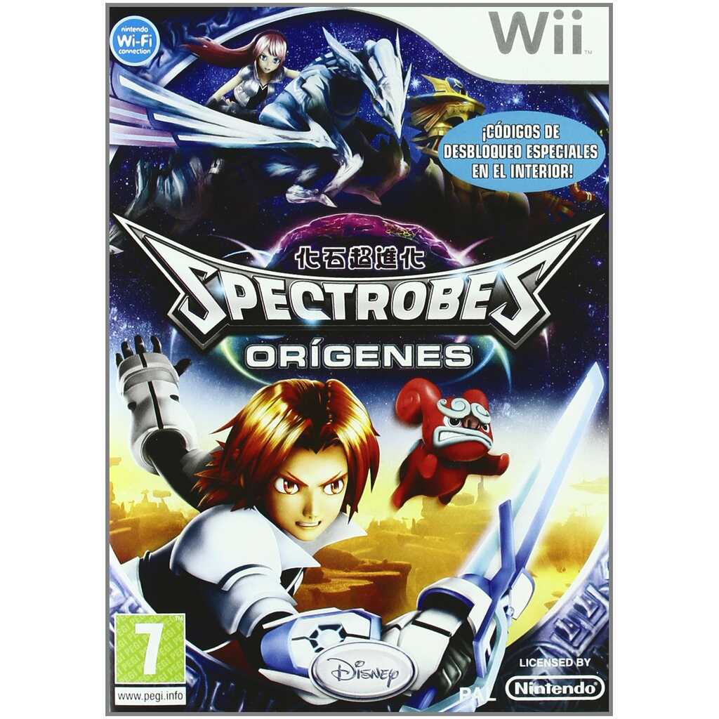 WII SPECTROBES ORIGENES