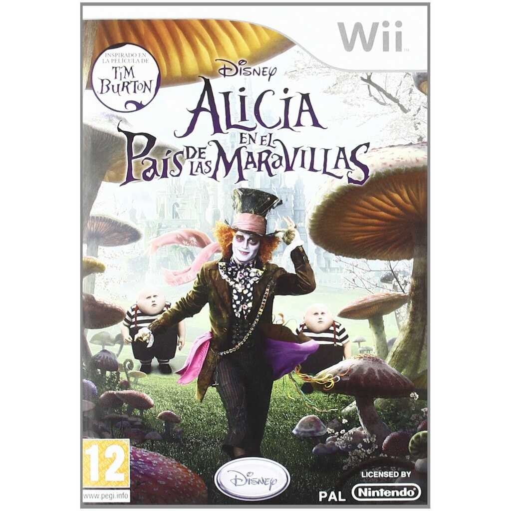 WII ALICIA EN EL PAIS DE LAS MARAVILLAS