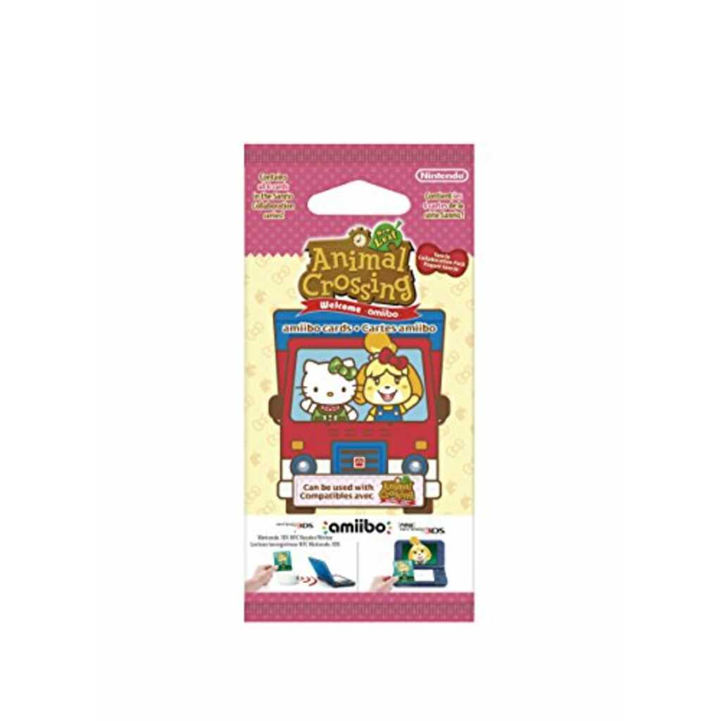 PACK 6 TARJETAS AMIIBO ANIMAL CROSSING/HELLO KITTY