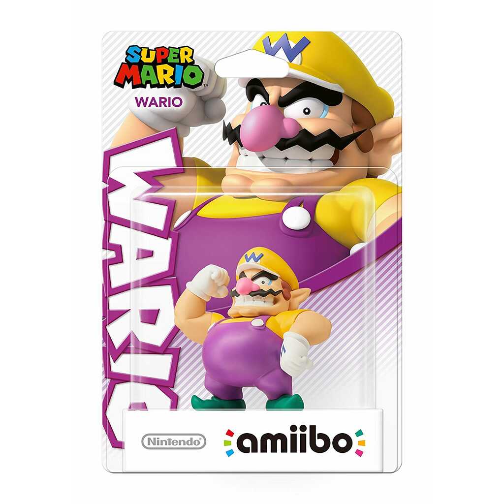 FIGURA AMIIBO WARIO (SUPER MARIO)