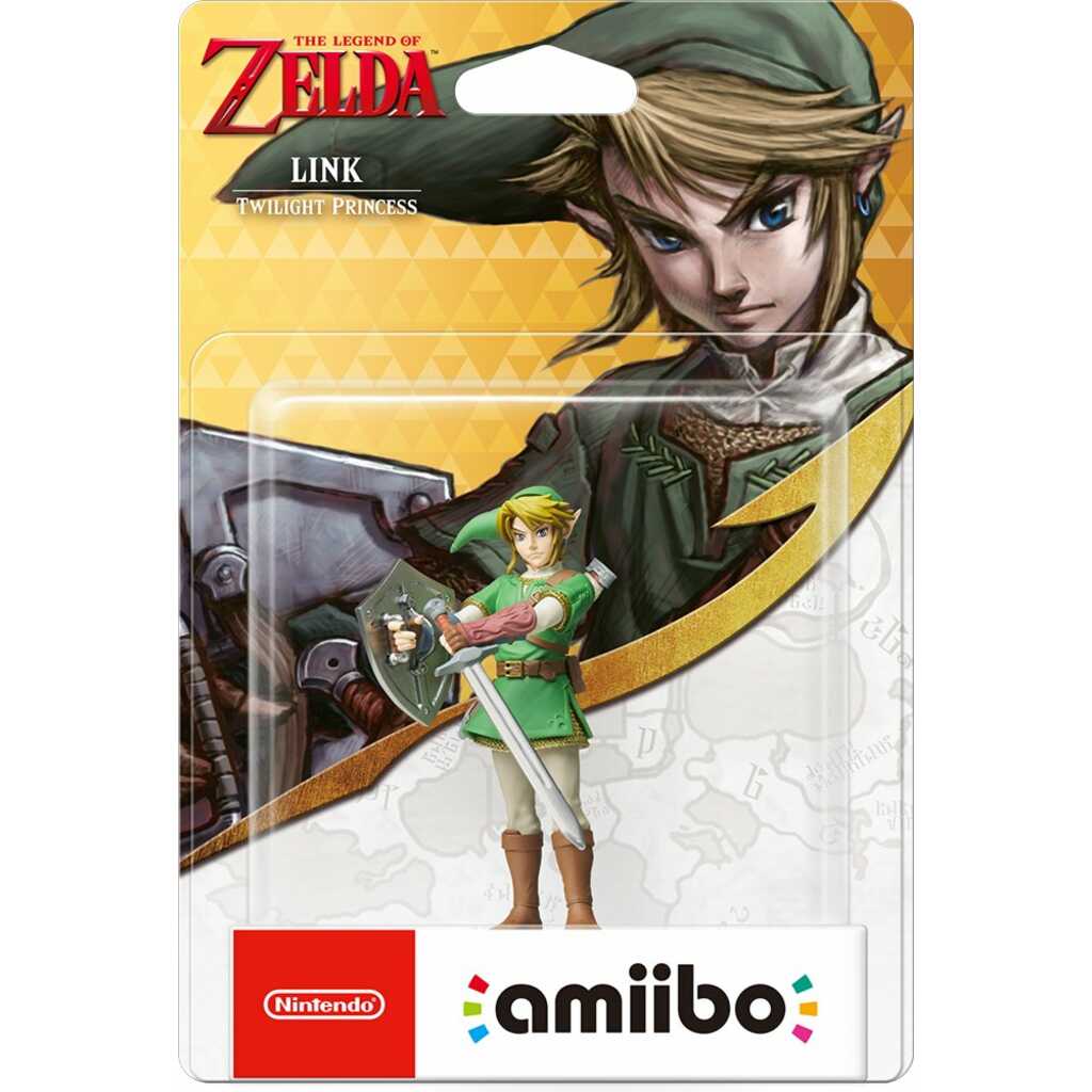 FIGURA AMIIBO ZELDA LINK TWLIGHT PRINCESS